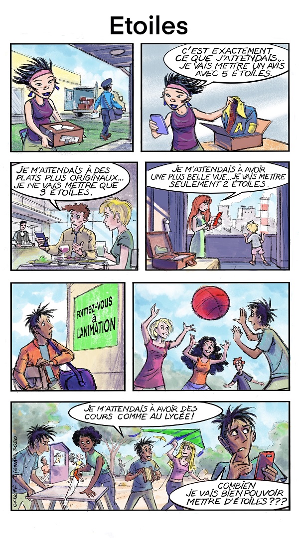 Bande dessinée Etoiles