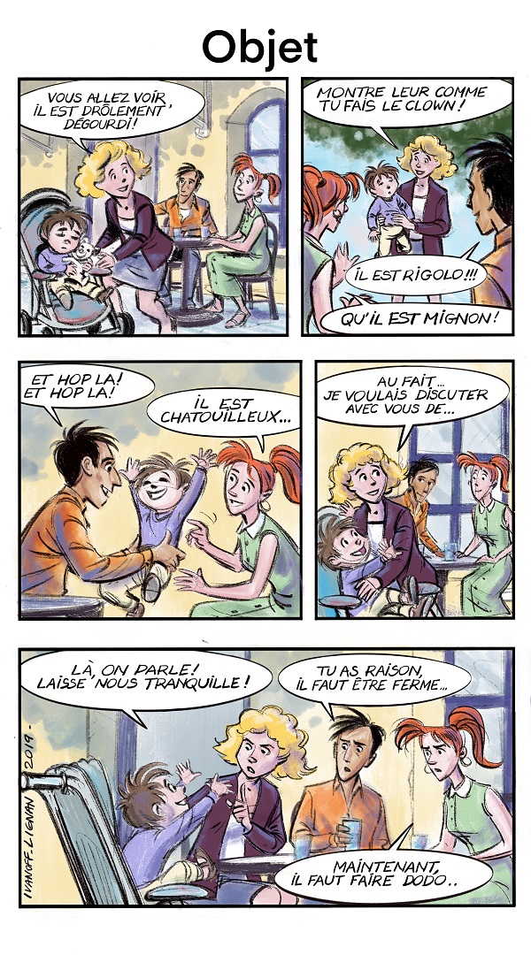 Bande dessinée Objet