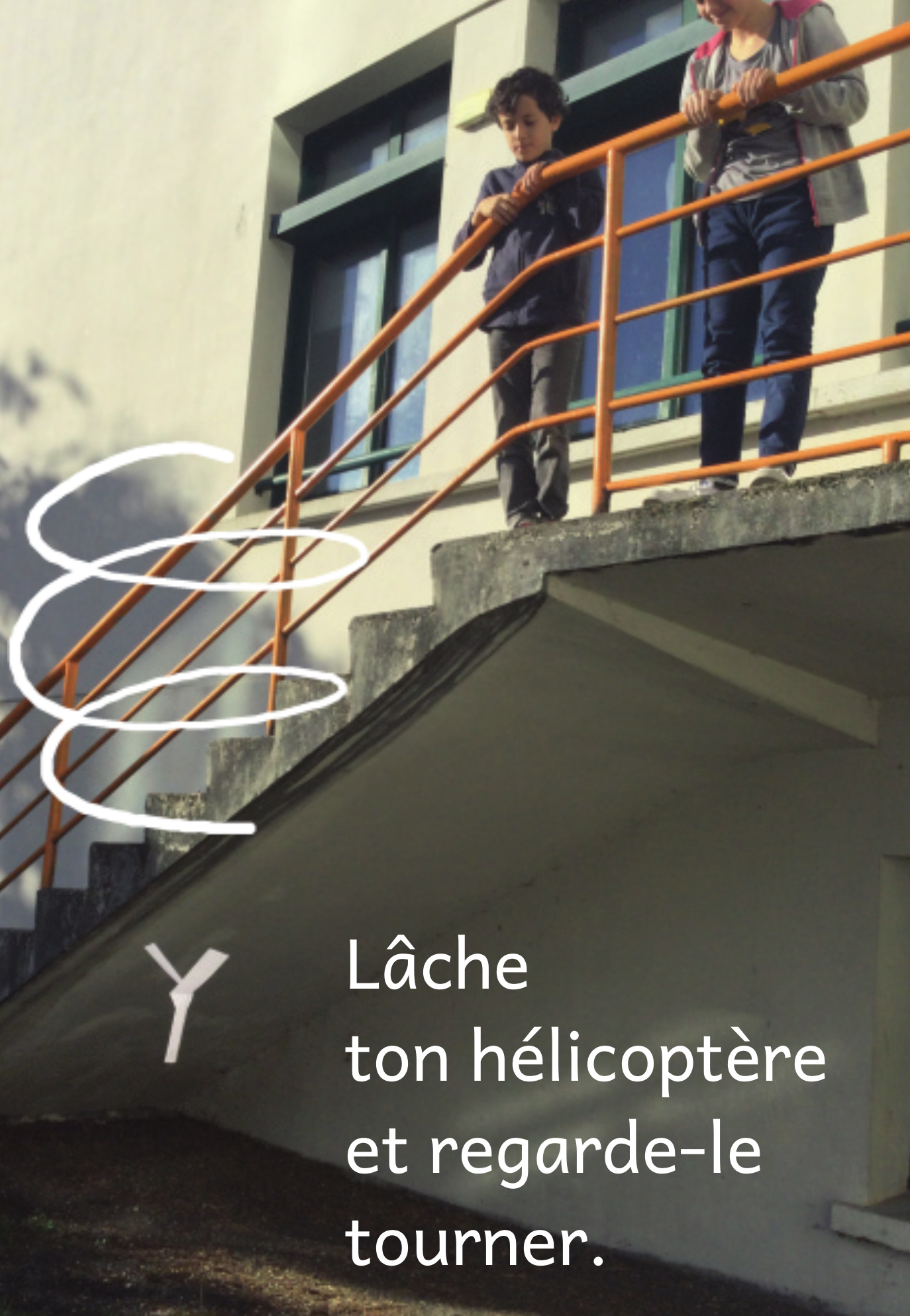 Hélicoptère en papier