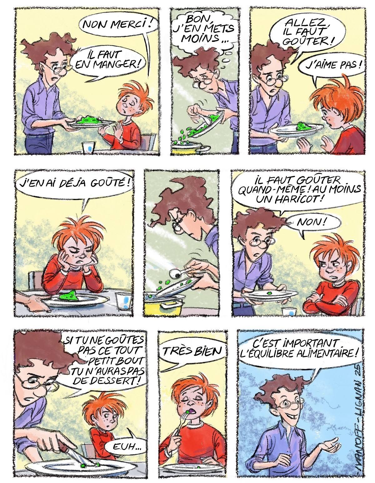 BD, la bataille du haricot